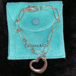 Tiffany & Co.- Elsa Peretti Open Heart  bracelet